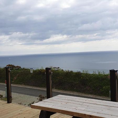 Sunset Sea View Chalet With Hot Tub Torpoint Ngoại thất bức ảnh