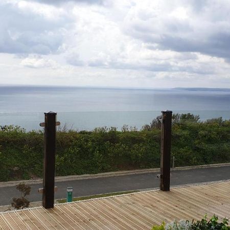 Sunset Sea View Chalet With Hot Tub Torpoint Ngoại thất bức ảnh